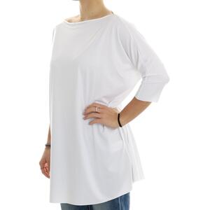 T-SHIRT LASERATA BIANCO